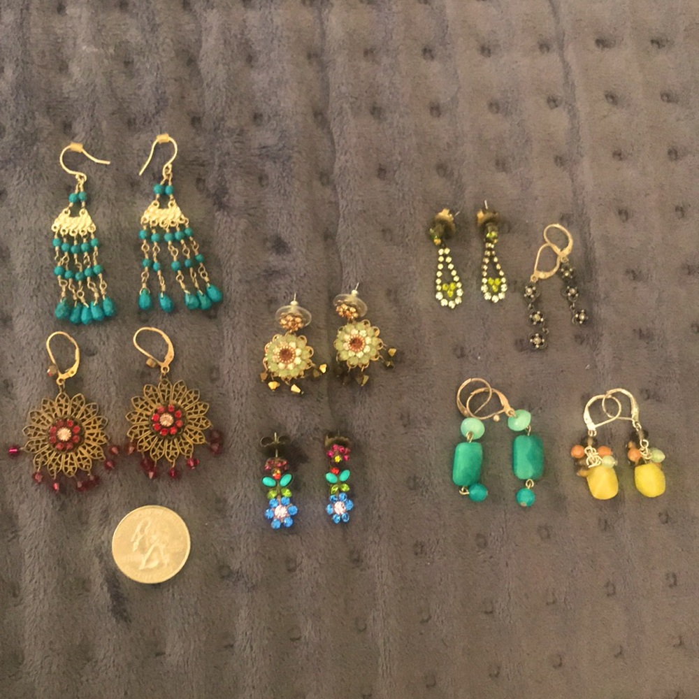Vintage ethnic style Earrings set
